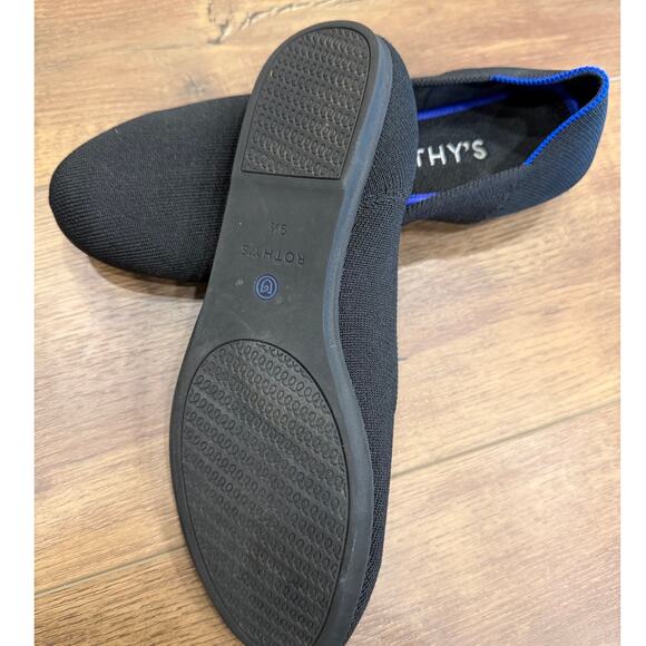Rothy's The Lounge Loafer Flats in Black size 9.5 - Picture 7 of 7